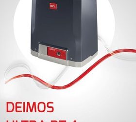 Deimos Ultra BT A: for sliding gates up to 600kg for residential use.