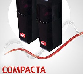Compacta A 20-180: Photocells for automatic gates.