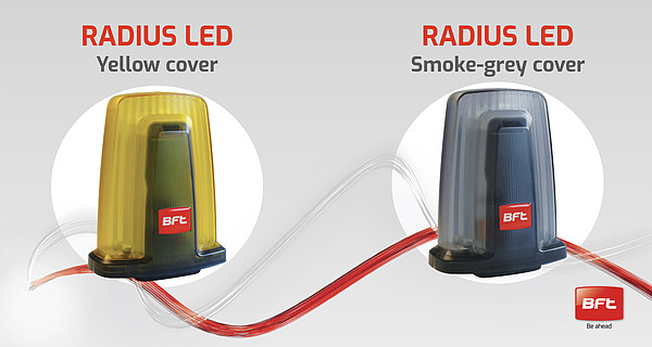 Introducing Radius LED, new flashing lights for automatic gates.