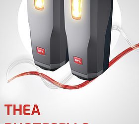 Thea: photocells and flashing lights in a single product.