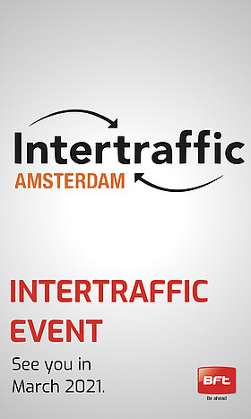 Intertraffic Amsterdam: rescheduled to March 2021.