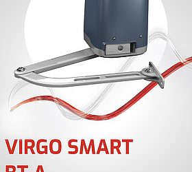 Virgo Smart BT A: the swing gate operator that is simple to install.