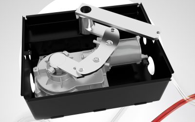 Bft underground irreversible electromechanical 24 V operator