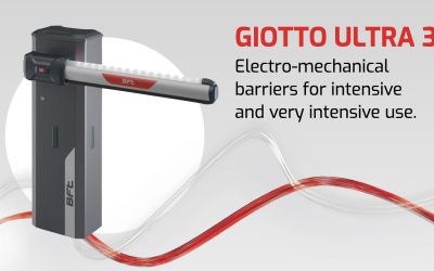 Giotto Ultra 36: the easy-to-install electromechanical barriers.